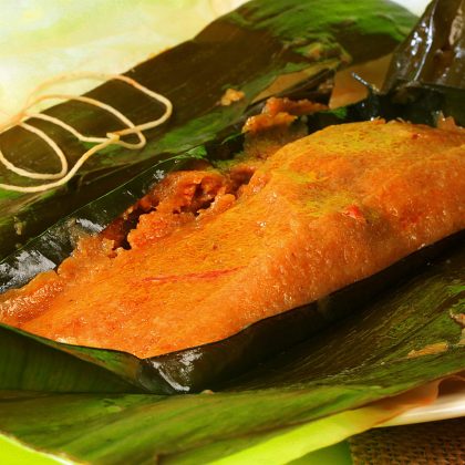 Puerto Rican pasteles- Traditional food